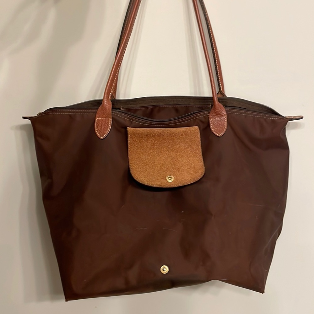 Brown Longchamp Purse